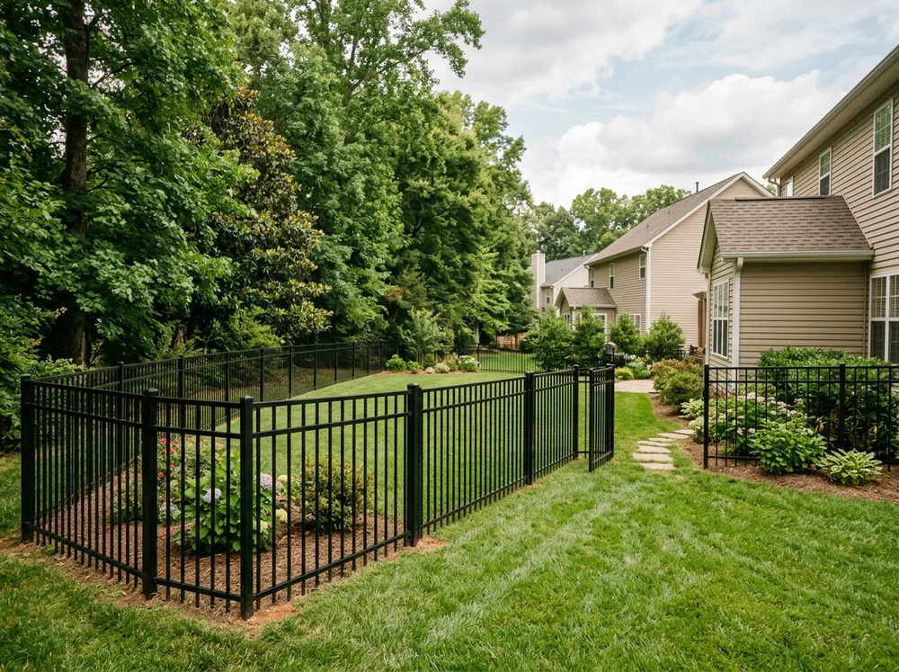 Aluminum fence