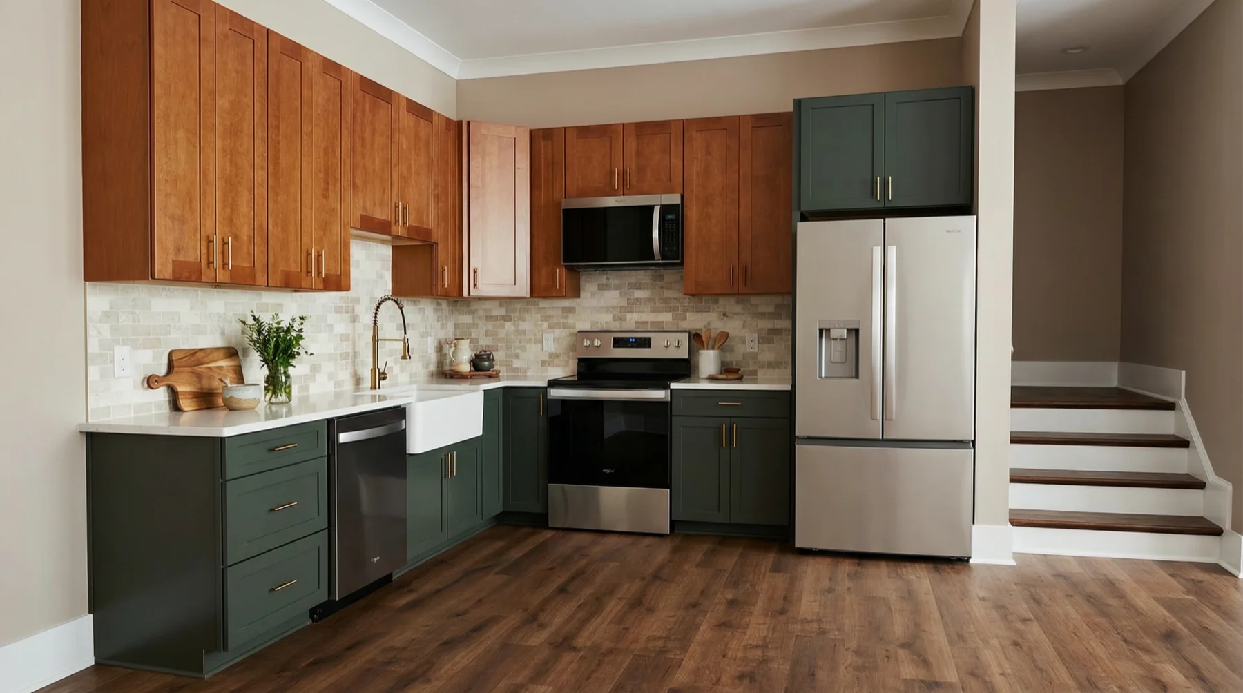 Custom kitchen cabinets